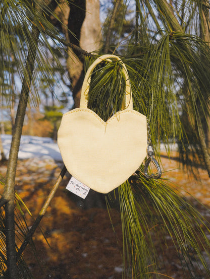 Butter Yellow, Mini Love Tote