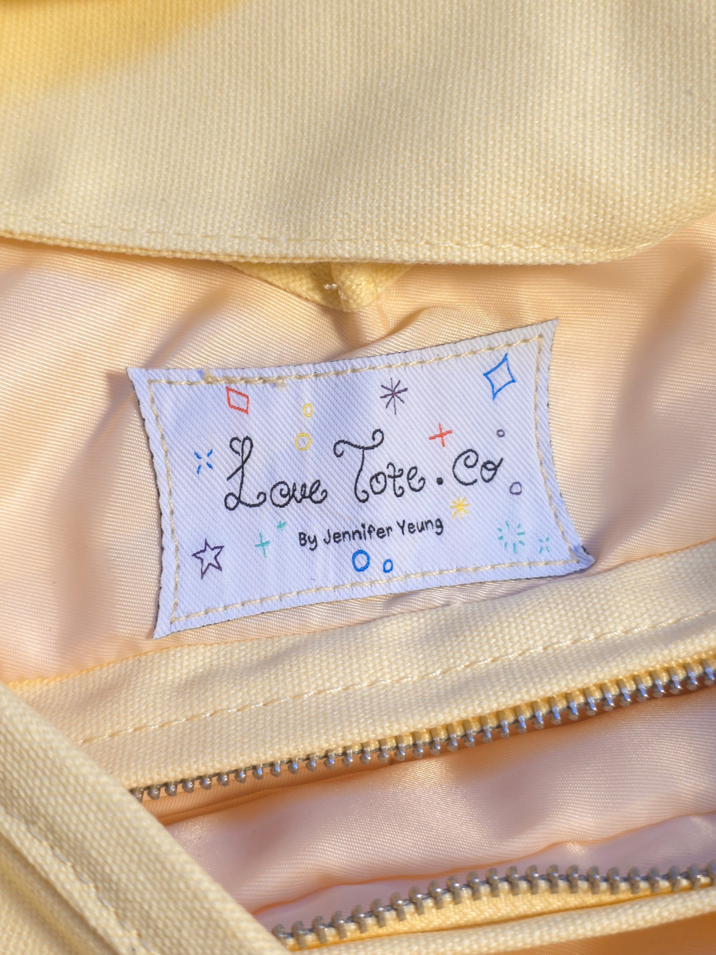 Butter Yellow, Love Tote